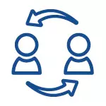 Icône représentant l'accompagnement personnalisé pour l'installation d'une borne de recharge